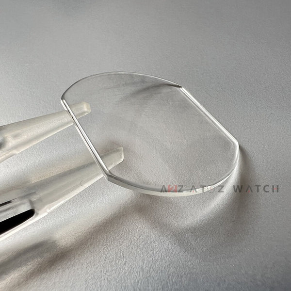 Watch Sapphire Crystal Glass for Cartier 24.3*20.0mm Domed