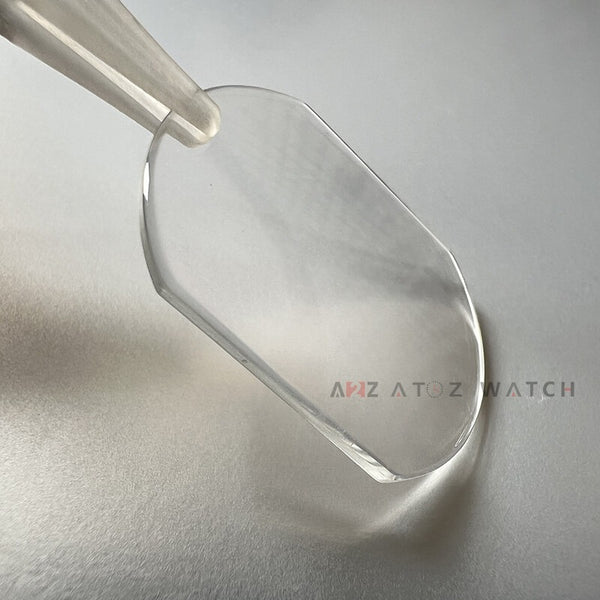 Watch Sapphire Crystal Glass for Cartier 24.3*20.0mm Domed