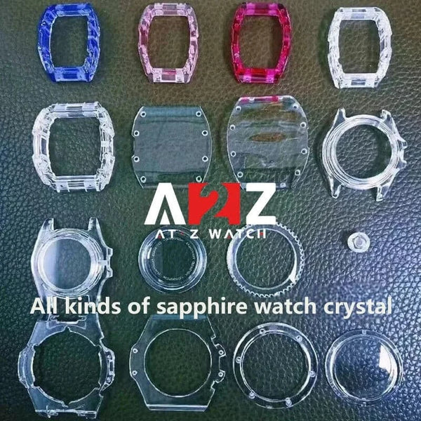 AR Coating Watch Sapphire Crystal Glass for Corum Bubble 082.150.20 34mm Domed