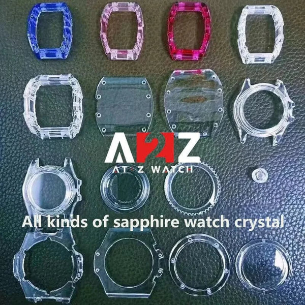 Watch Sapphire Crystal Glass for Cartier Octagonal 19.9*19.8mm Domed