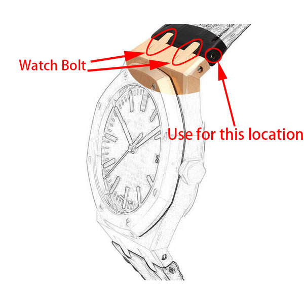 Watch Screw Tube for Audemars Piguet Royal Oak AP 41mm Watch